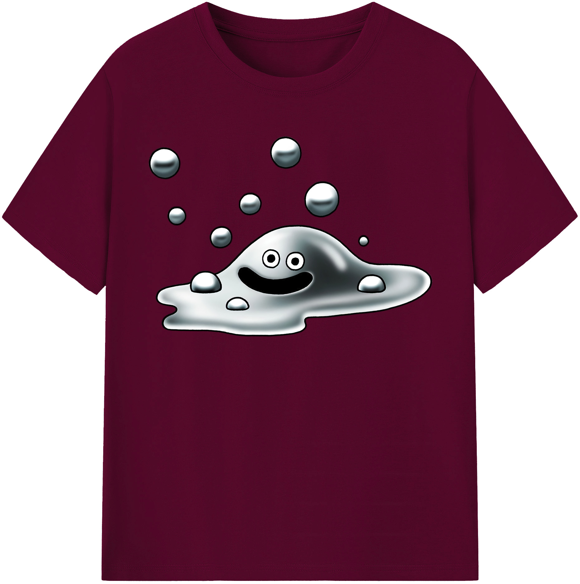 （画像用） ドラゴンクエスト Doragon Kuesuto Dragon Quest レディースカジュアルプリントTシャツ（綿100％）
